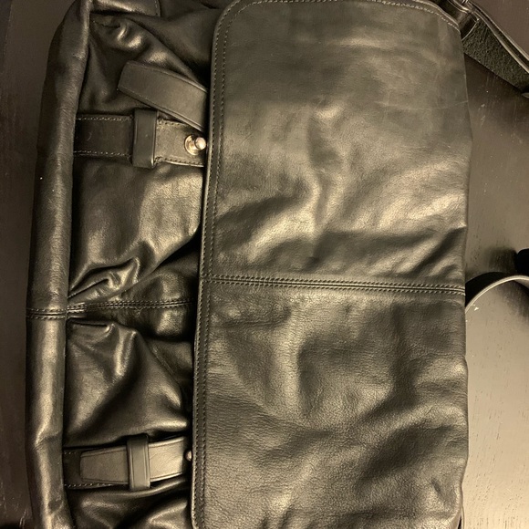 Leather Coach Messenger Work Bag - Picture 2 of 4